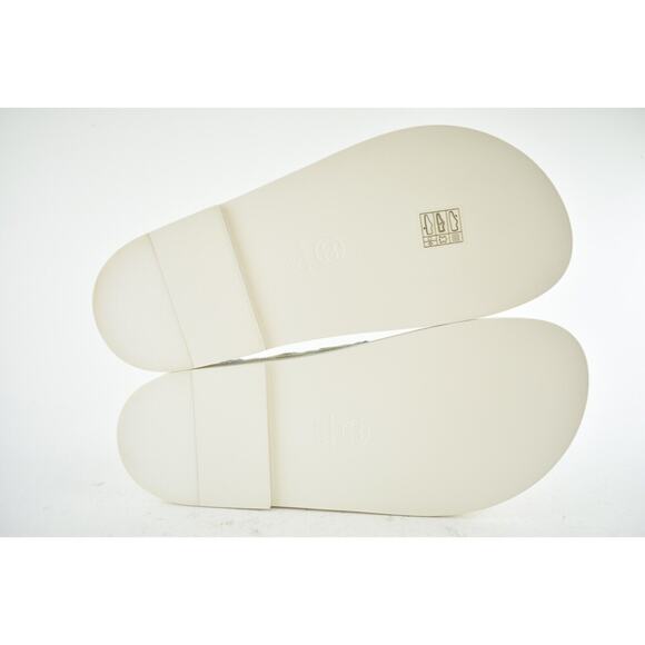 Chanel 22C Green Pink Blue White CC Logo Mule Slide Strap Flat Dad Sandal 35.5 - Picture 12 of 12